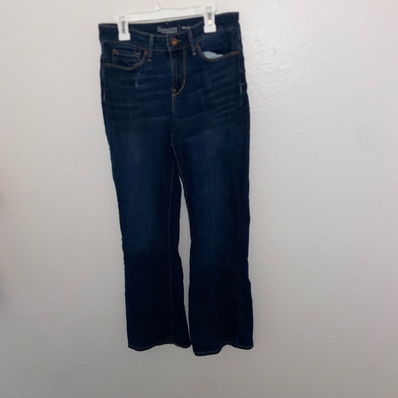 Levis Straus jeans country super cute hipster blue modern boot cut denim pants - Picture 5 of 16